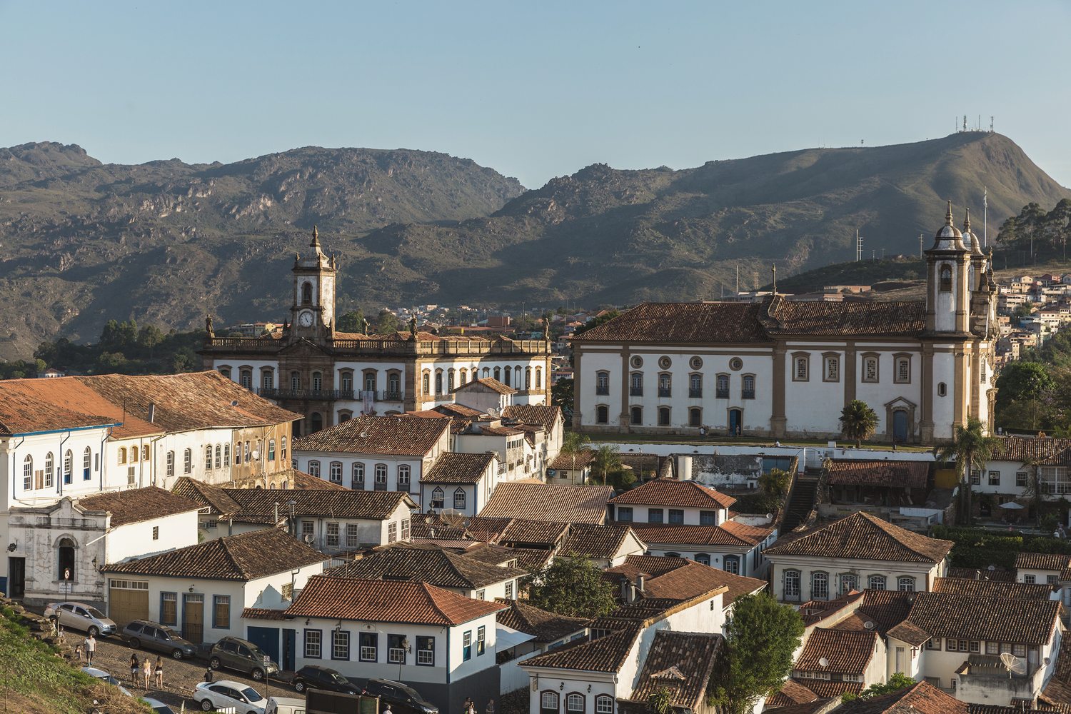 Ladeiras de pedra e igrejas barrocas de Ouro Preto